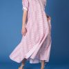 Dresses Thierry Colson | Venetia Dress - Liselund Print Cyclamen / Mustard