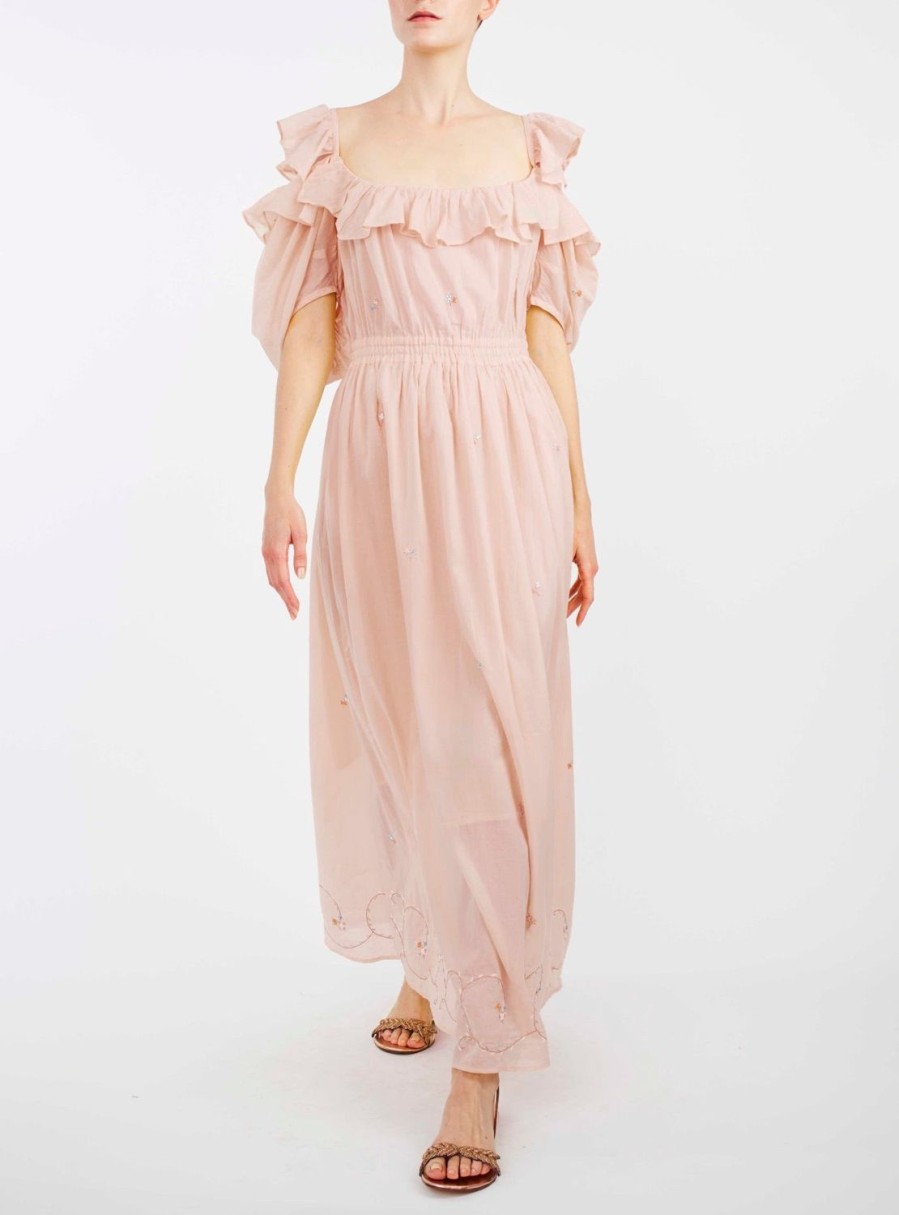 Dresses Thierry Colson | Venus Boudoir - Dress Carmelite Pink