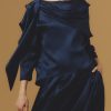 Tops Thierry Colson | Whitney Top - Silk - Night Blue