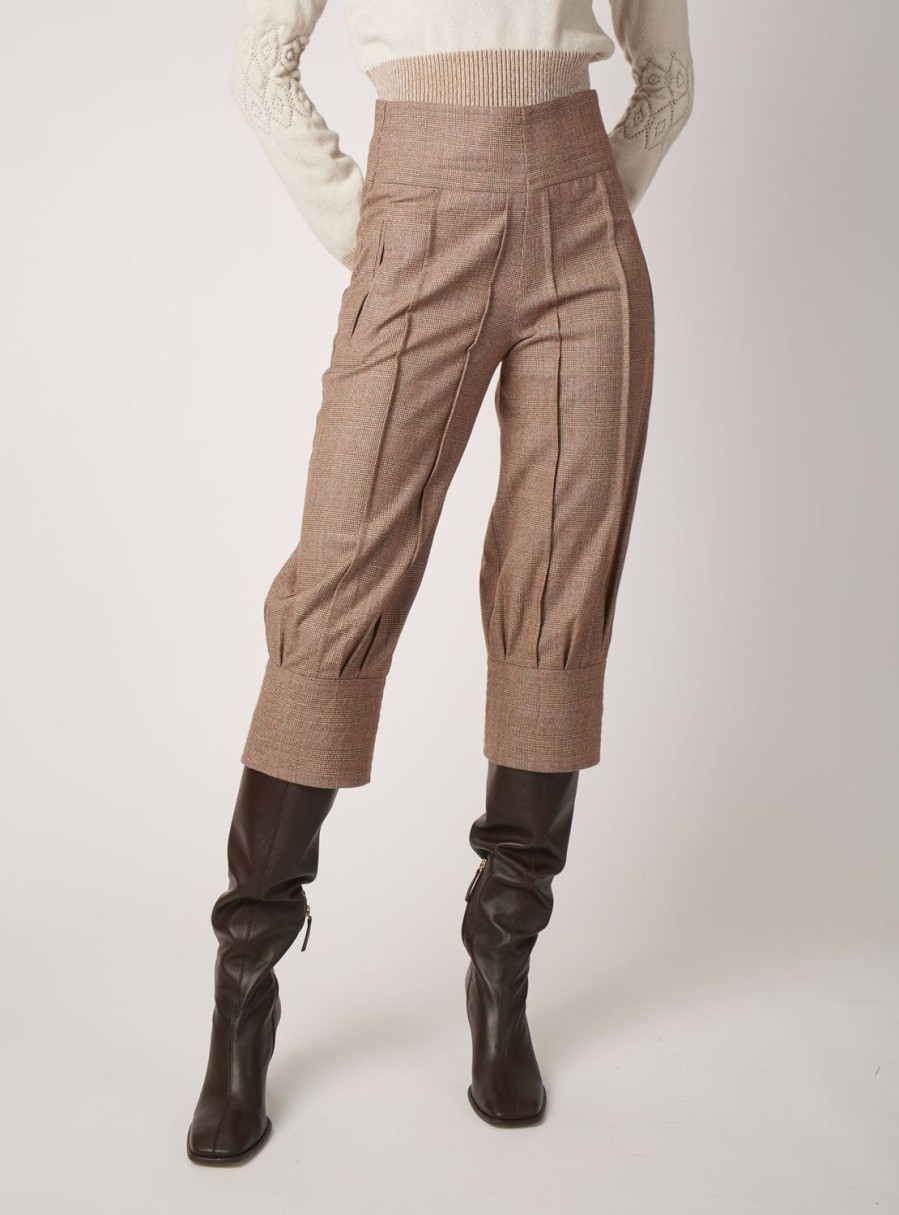 Trousers & Shorts Thierry Colson | Yale Knickerbocker - Brown