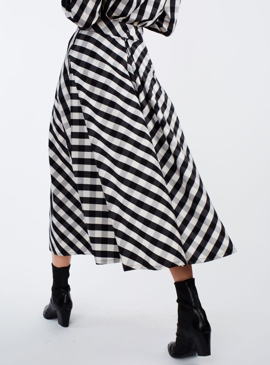 Skirts Thierry Colson | Wynona Skirt Black & White