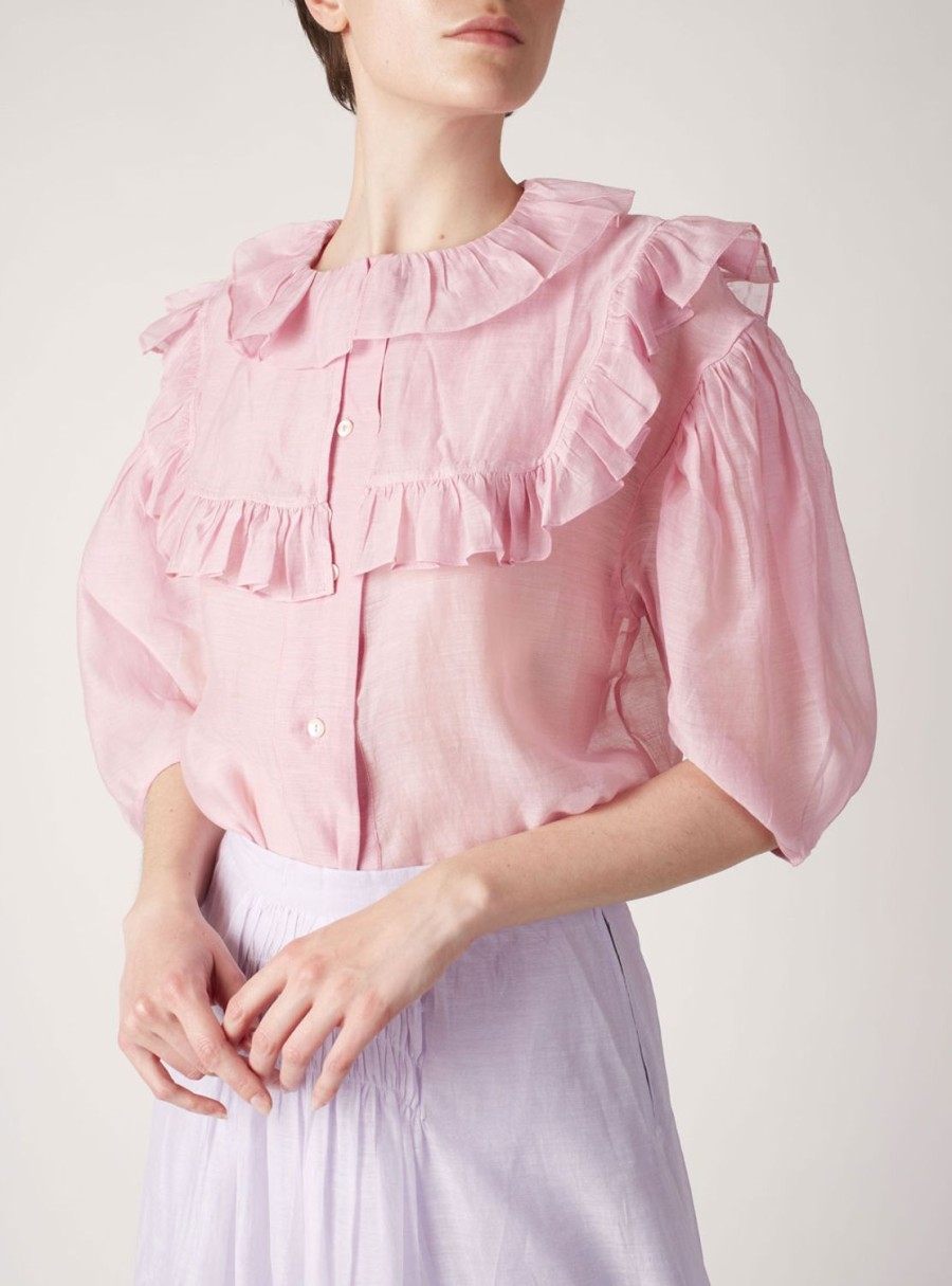 Tops Thierry Colson | Vanina Blouse - Rose Petals Lilac