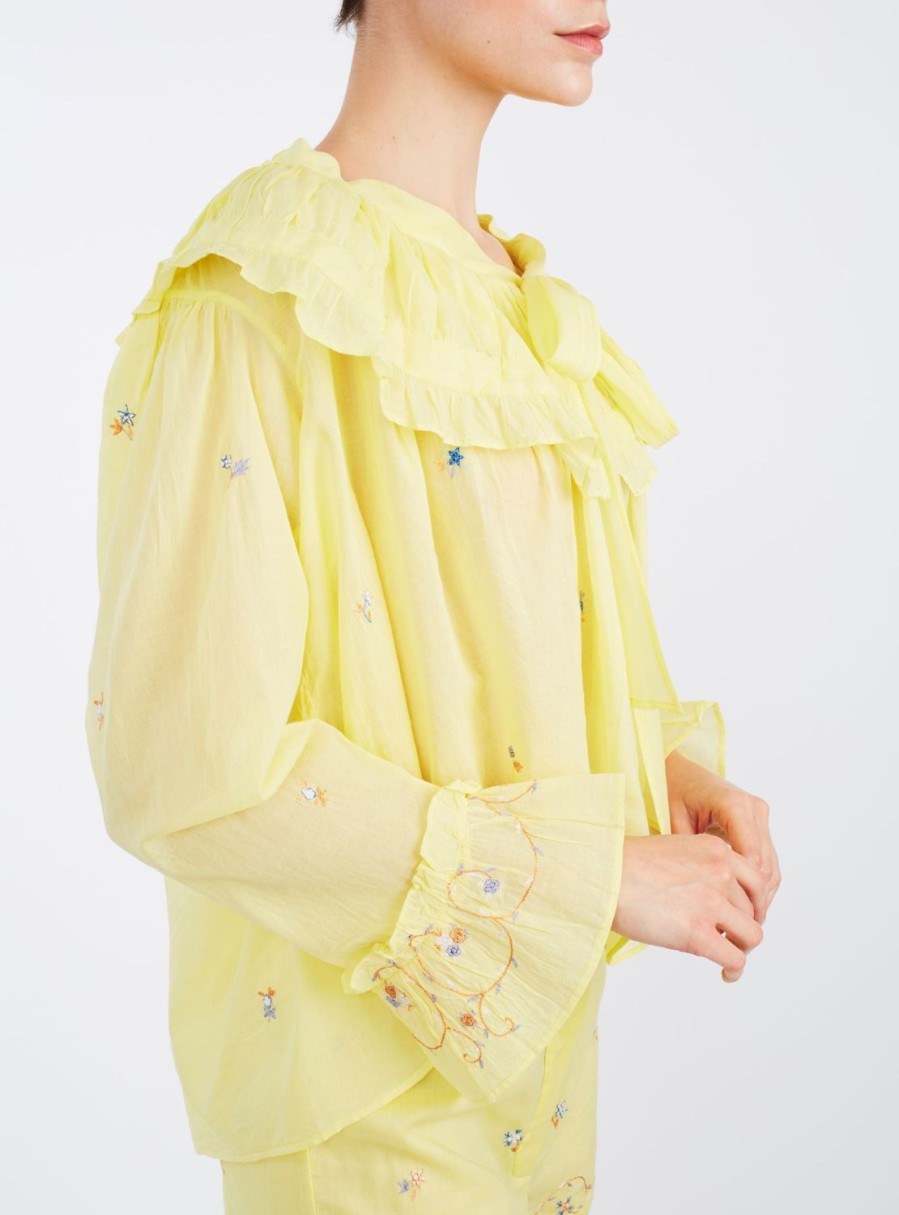 Tops Thierry Colson | Dauphine - Blouse Sweet Lemon