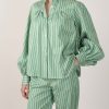 Tops Thierry Colson | Yana Blouse - Mayfair - Green/Pea Green