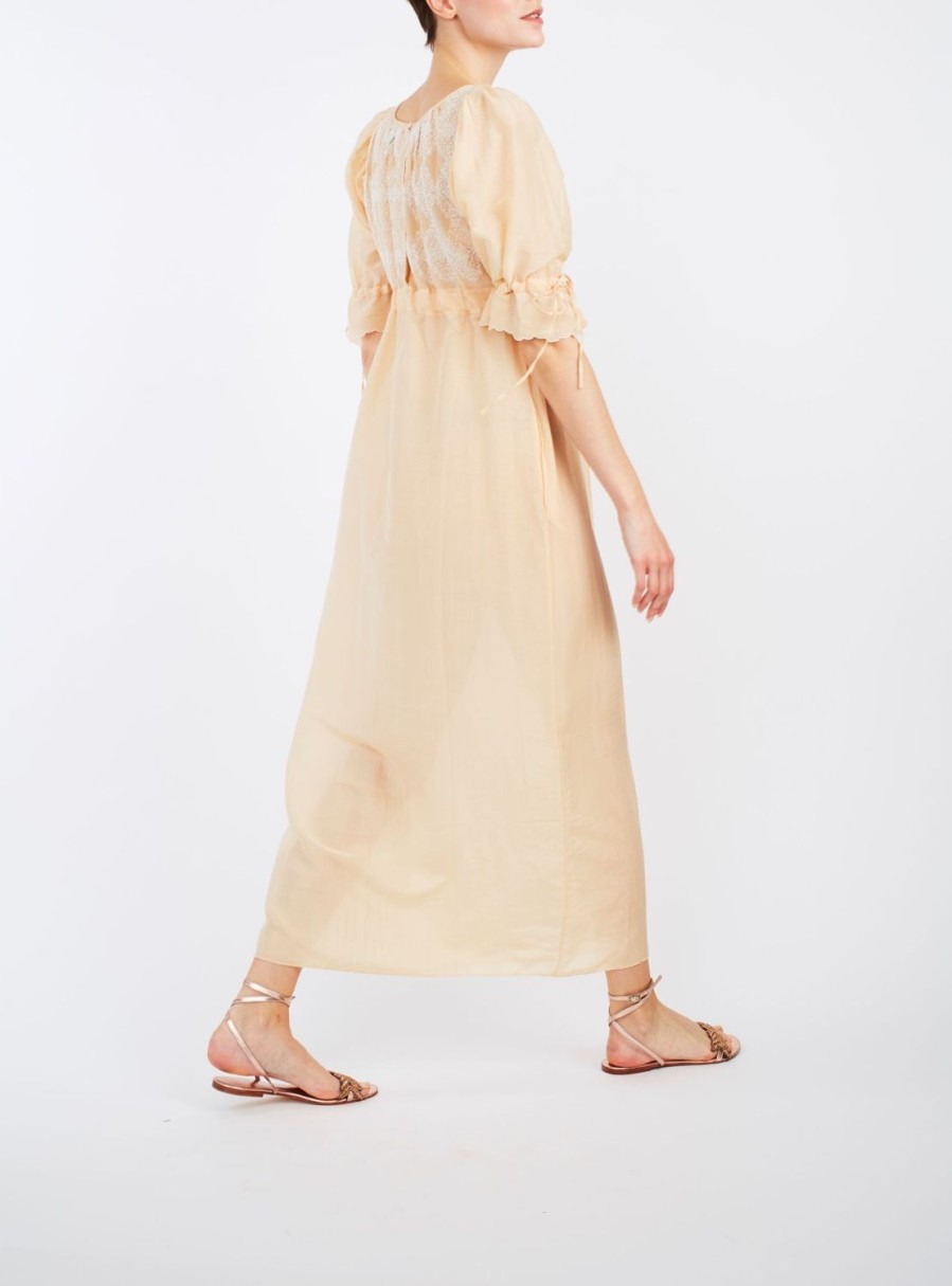 Dresses Thierry Colson | Tatiana - Long Dress Honey