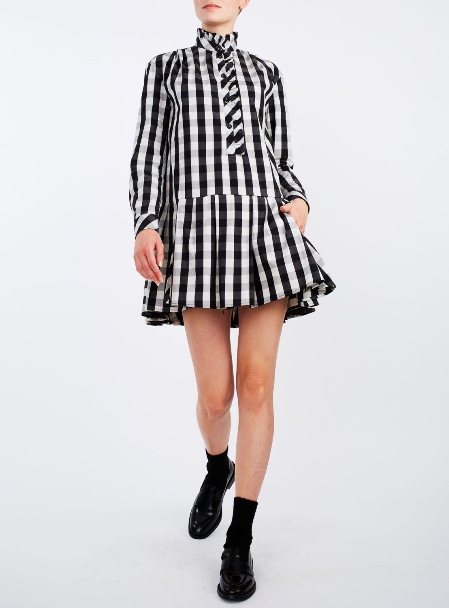 Dresses Thierry Colson | Lizbeth Mini Dress Black & White