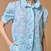 Tops Thierry Colson | Vita Blouse - Mughal Blockprint Multico Blue