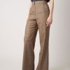 Trousers & Shorts Thierry Colson | Yawa Prince Of Wales Trouser - Brown Multico