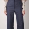 Trousers & Shorts Thierry Colson | Yawa Small Checks Trouser Blue