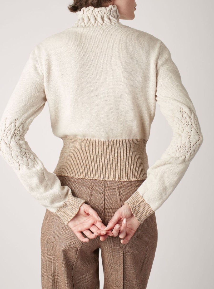 Tops Thierry Colson | Yaslin Turtleneck - Wb X Tc - Alabaster