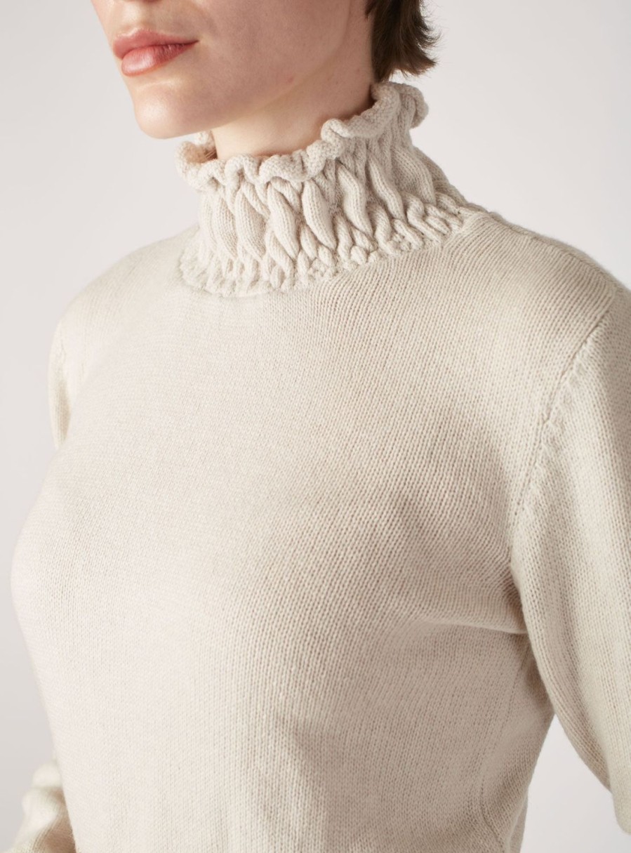 Tops Thierry Colson | Yaslin Turtleneck - Wb X Tc - Alabaster