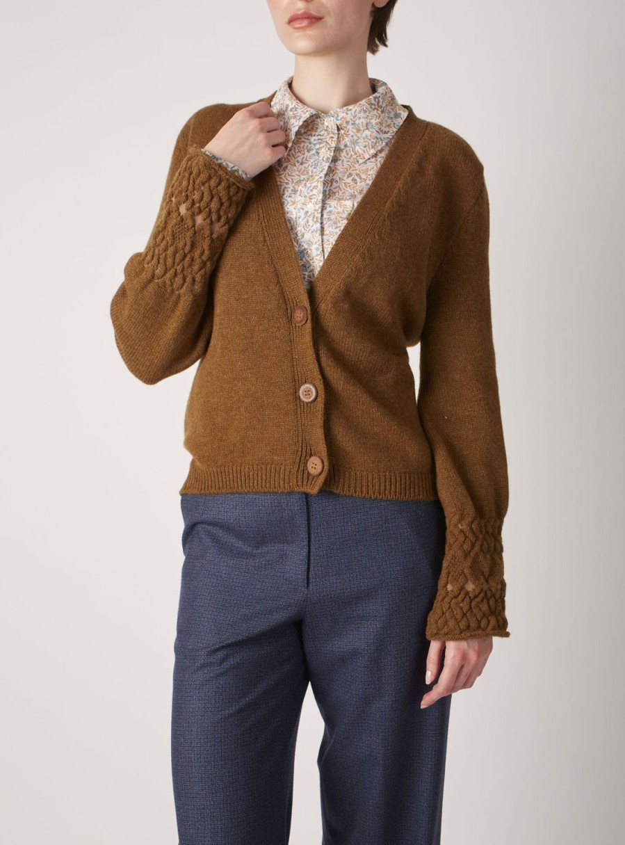 Tops Thierry Colson | Ysabel Cardigan - Wb X Tc Hazelnut