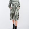 Dresses Thierry Colson | Jane Dress Green & White