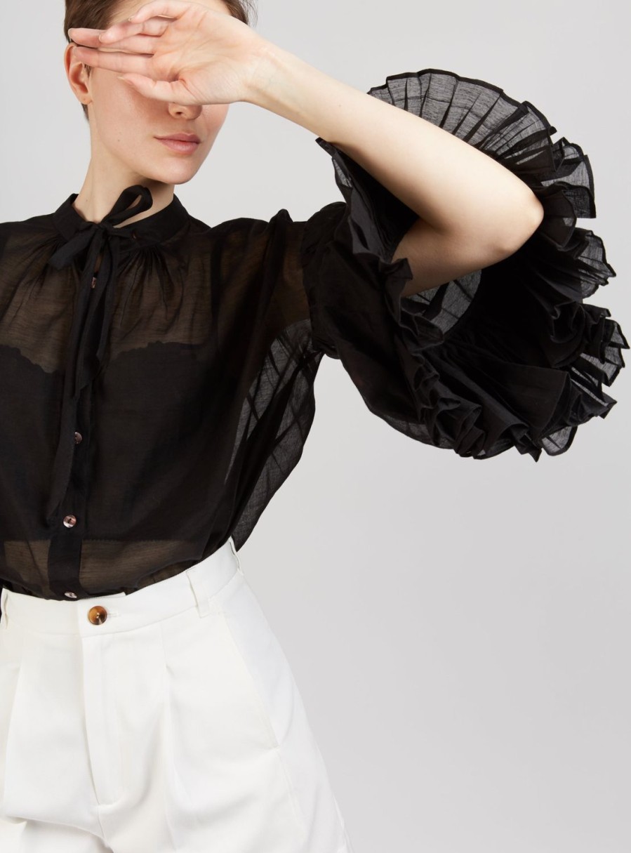 Tops Thierry Colson | Rayne Blouse Black