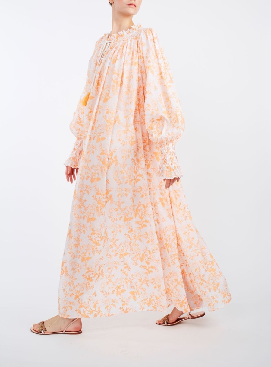 Dresses Thierry Colson | Vladia Chintz - Dress Apricot