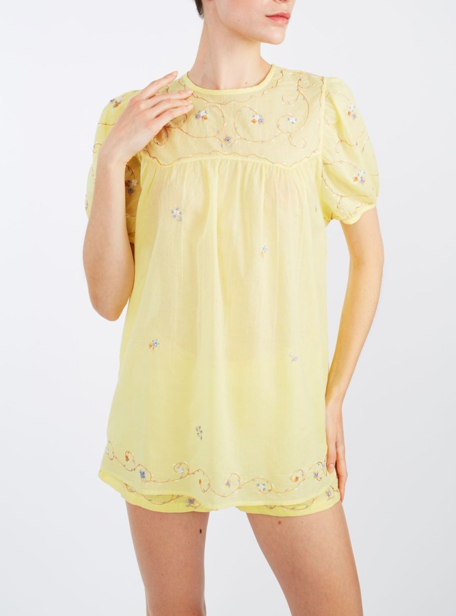 Tops Thierry Colson | Olympia Top Sweet Lemon